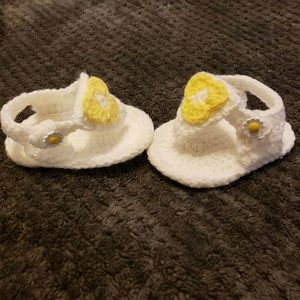 Handmade Crochet Thong sandals